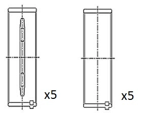 Подшипник коленвала FAI AUTOPARTS BM1057-050