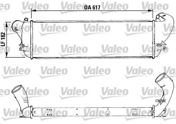 Интеркулер VALEO 816758