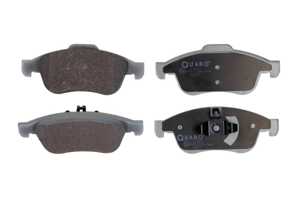 Комплект тормозных колодок дисковый тормоз QUARO QP0827