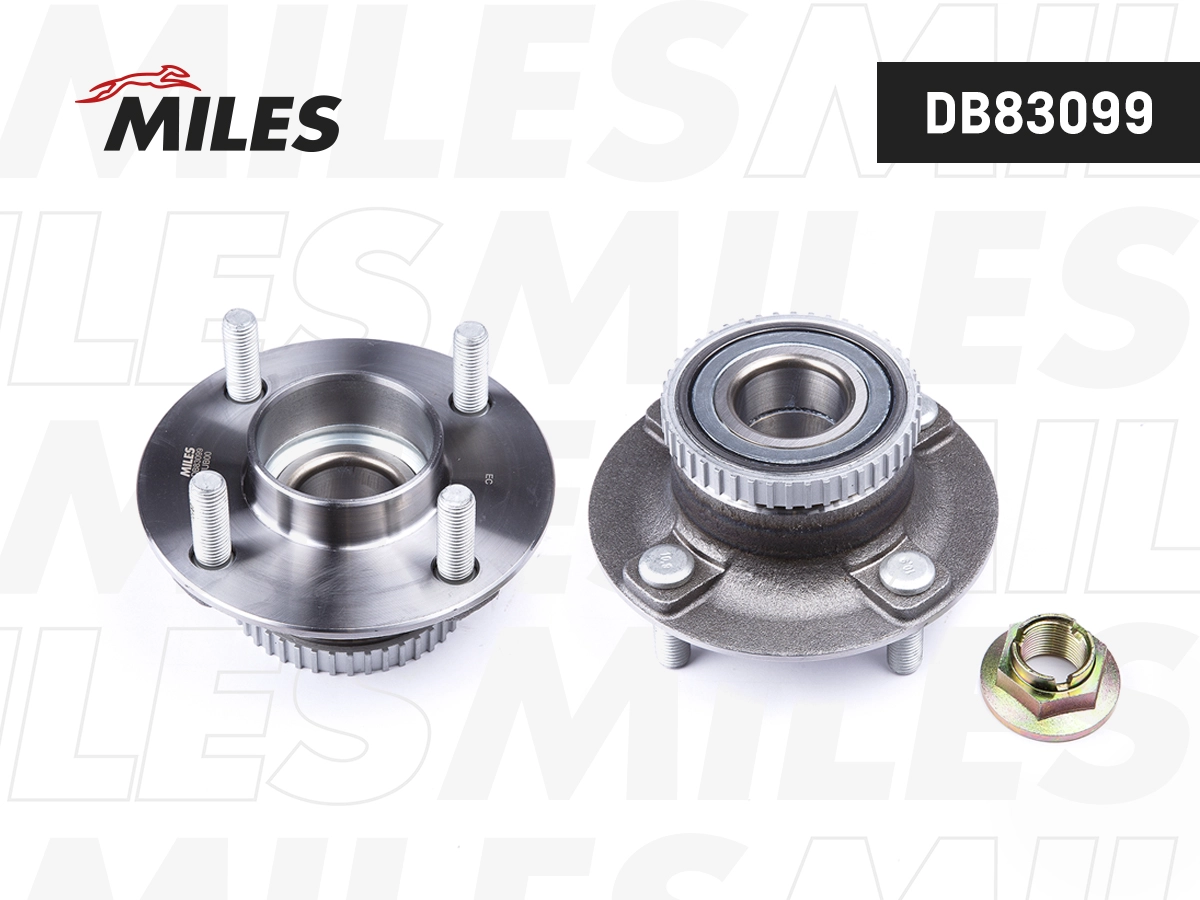 Комплект подшипника ступицы колеса MILES DB83099