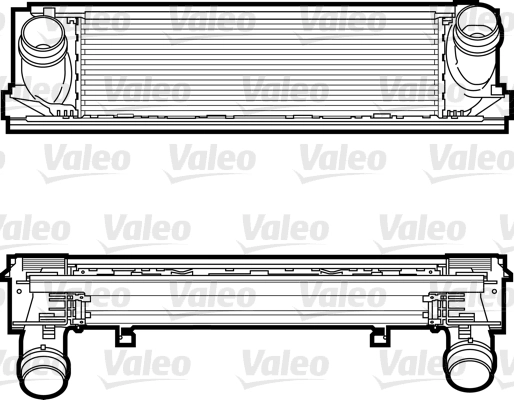 Интеркулер VALEO 818259