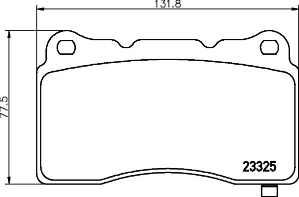Комплект тормозных колодок дисковый тормоз HELLA/BEHR/PAGID 8DB 355 015-481