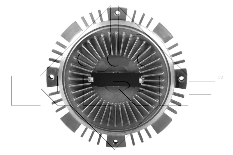 Сцепление вентилятор радиатора NRF 49549