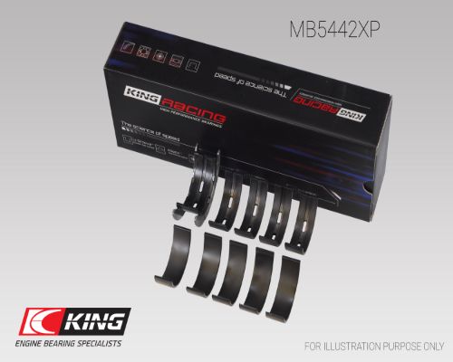 Комплект подшипников коленчатого вала KING MB5442XP
