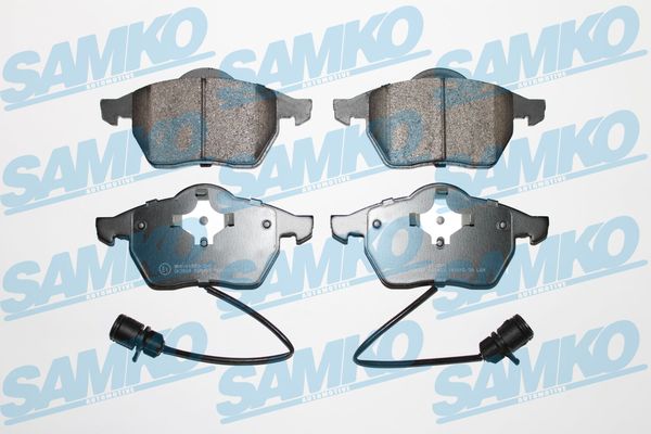 Комплект тормозных колодок дисковый тормоз SAMKO 5SP453