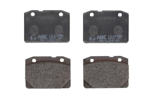 Комплект тормозных колодок дисковый тормоз ABE C1L003ABE