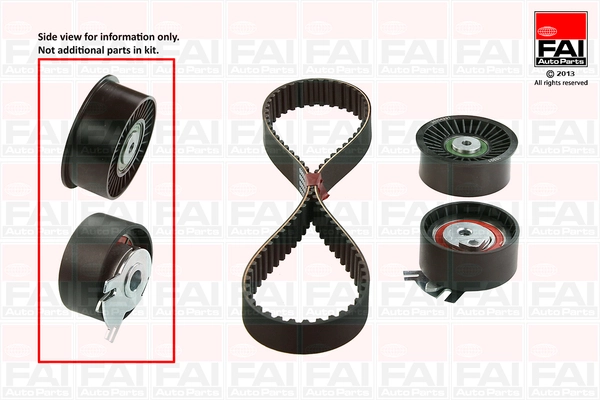 Комплект ремня грм FAI AUTOPARTS TBK341