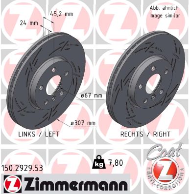 Тормозной диск black z