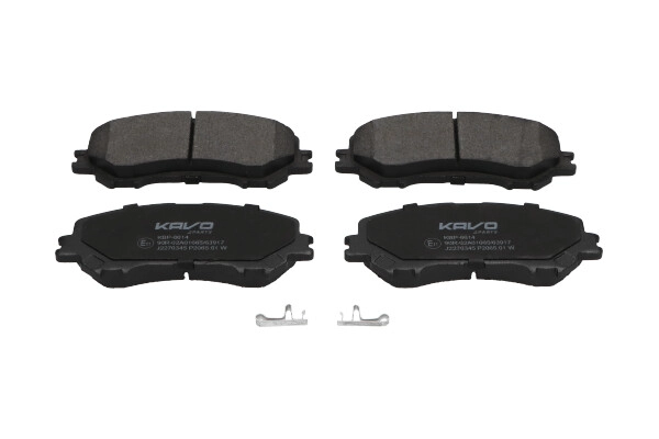 Комплект тормозных колодок дисковый тормоз KAVO PARTS KBP-6614