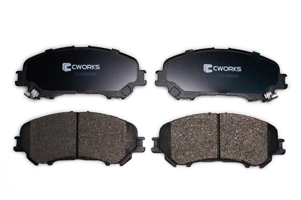 Комплект тормозных колодок дисковый тормоз CWORKS C11CR0055