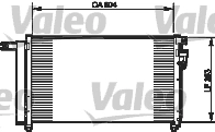 Конденсатор кондиционер VALEO 814349