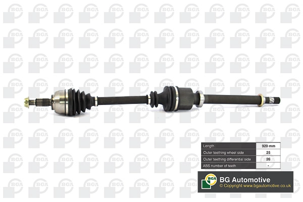 Приводной вал BGA DS7349R