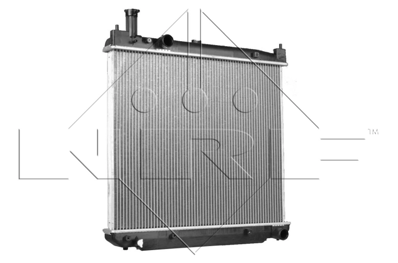 Радиатор охлаждение двигателя NRF 52231