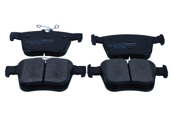 Комплект тормозных колодок дисковый тормоз MAXGEAR 19-3884