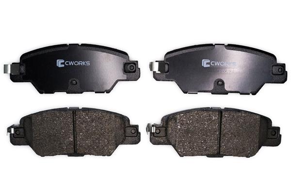 Комплект тормозных колодок дисковый тормоз CWORKS C12CR0063