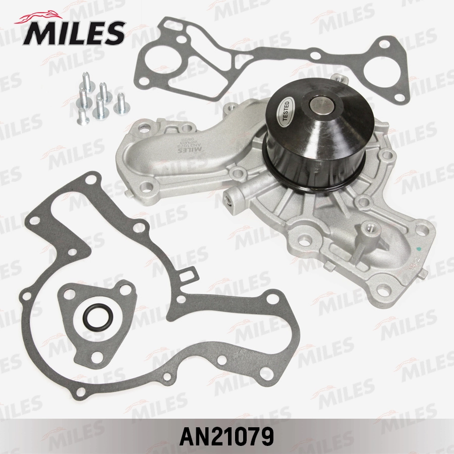 Водяной насос охлаждение двигателя MILES AN21079