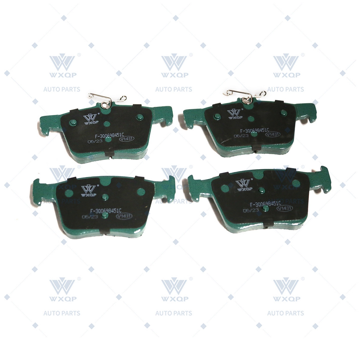 Комплект тормозных колодок дисковый тормоз WXQP 330329
