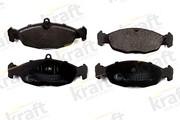 Комплект тормозных колодок дисковый тормоз KRAFT AUTOMOTIVE 6001550