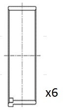 Шатунный подшипник FAI AUTOPARTS BB2020-STD