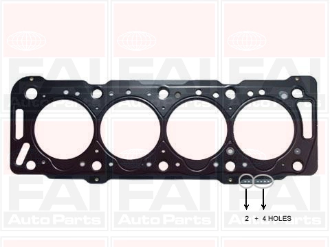 Прокладка головка цилиндра FAI AUTOPARTS HG867D