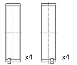Шатунный подшипник FAI AUTOPARTS BB2071-050