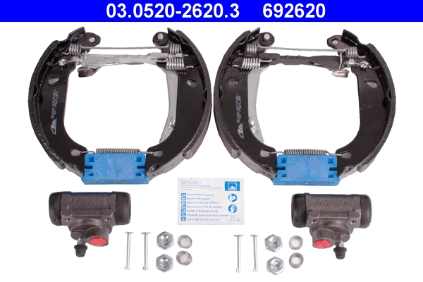 Комплект тормозных колодок ATE 03.0520-2620.3