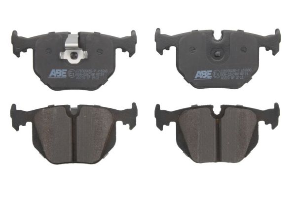 Комплект тормозных колодок дисковый тормоз ABE C2B005ABE-P