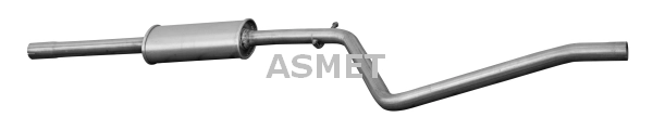 Предглушитель выхлопных газов ASMET 10.100