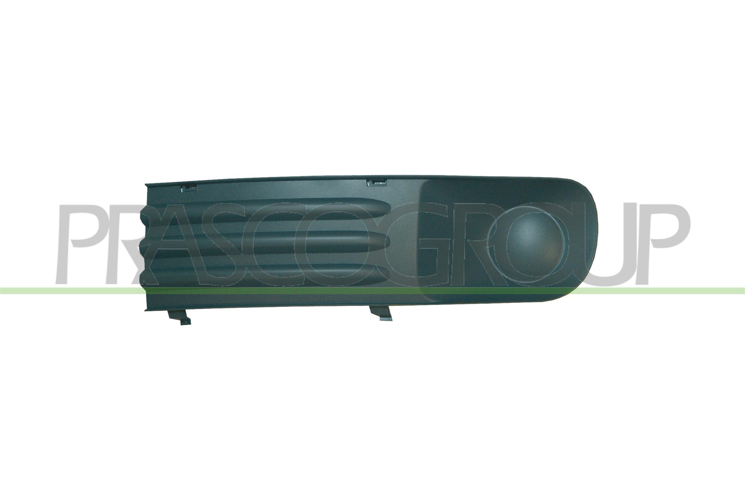 Решетка бампера vw t5 09/03-12/08 черная -п/т левая PRASCO VG9172124