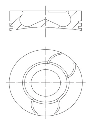 Поршень MAHLE/KNECHT 021 PI 00123 002