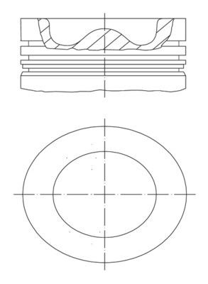 Поршень MAHLE/KNECHT 037 PI 00106 000