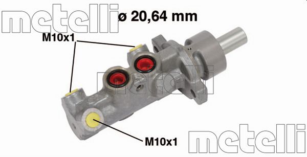 Главный тормозной цилиндр METELLI 05-0708