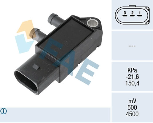 Датчик давление выхлопных газов FAE 16150