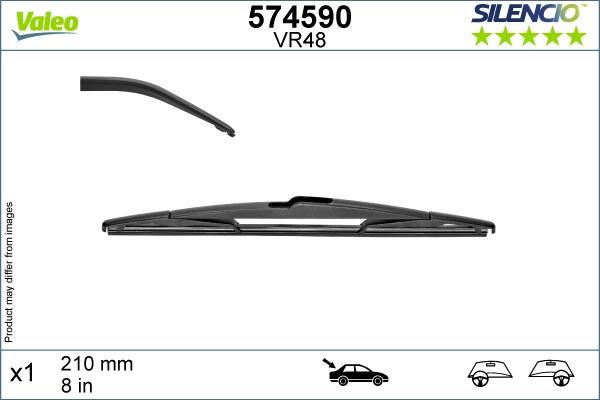 Щетка стеклоочистителя silencio rear VALEO 574590