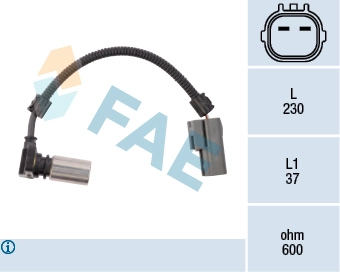 Датчик частоты вращения автоматическая коробка передач FAE 79085