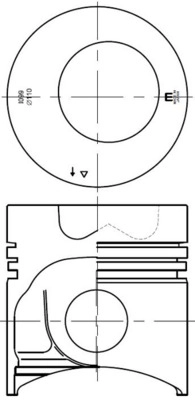 Поршень IZUMI MFPT3261900