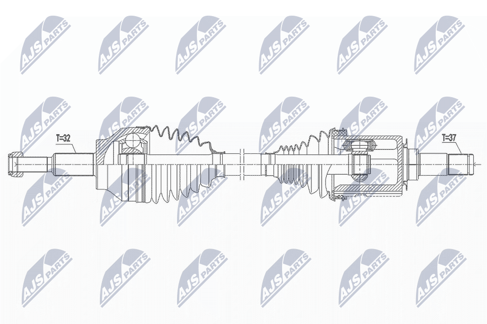 Приводной вал NTY NPW-CH-032