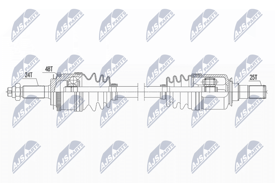 Приводной вал NTY NPW-HY-585