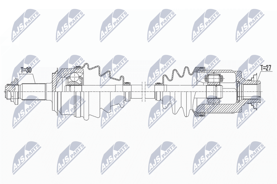 Приводной вал NTY NPW-HD-096