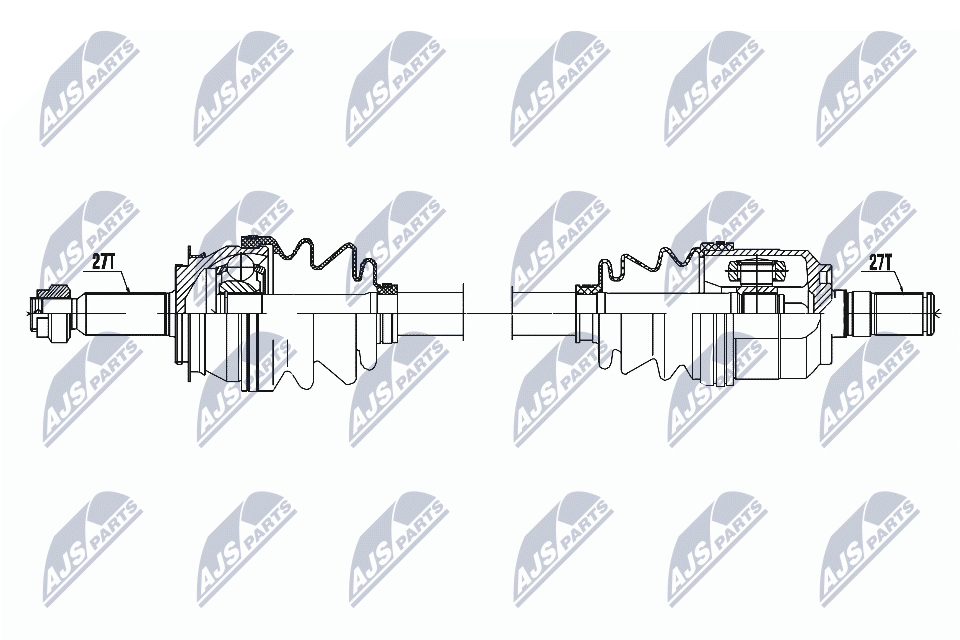 Приводной вал NTY NPW-HY-615