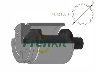 Поршень корпус скобы тормоза FRENKIT K435201S