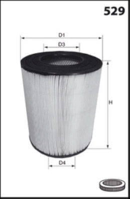 Воздушный фильтр MISFAT R142