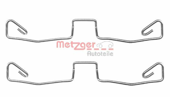 Монтажный комплект тормозных колодок METZGER 109-1633