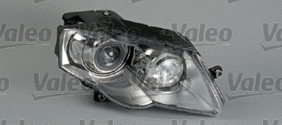 Фара основная правая vw passat (05-10) VALEO 043626