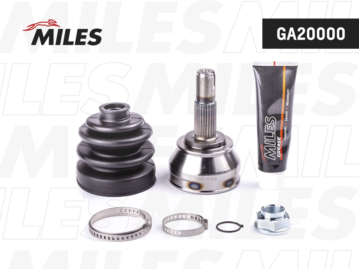 Шрус alfa romeo 145/146/147/156/spider/fiat marea/punto 1.4-2.0 95- нар. MILES GA20000