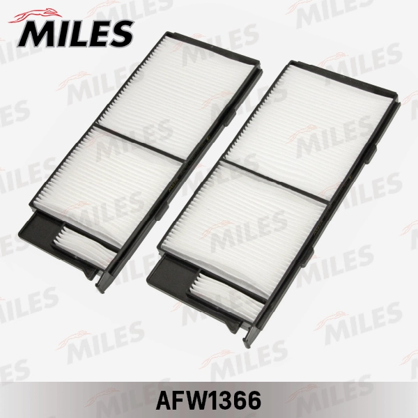Фильтр салона miles 2шт компл toyota lc100 02-07/lx470 02-07 MILES AFW1366