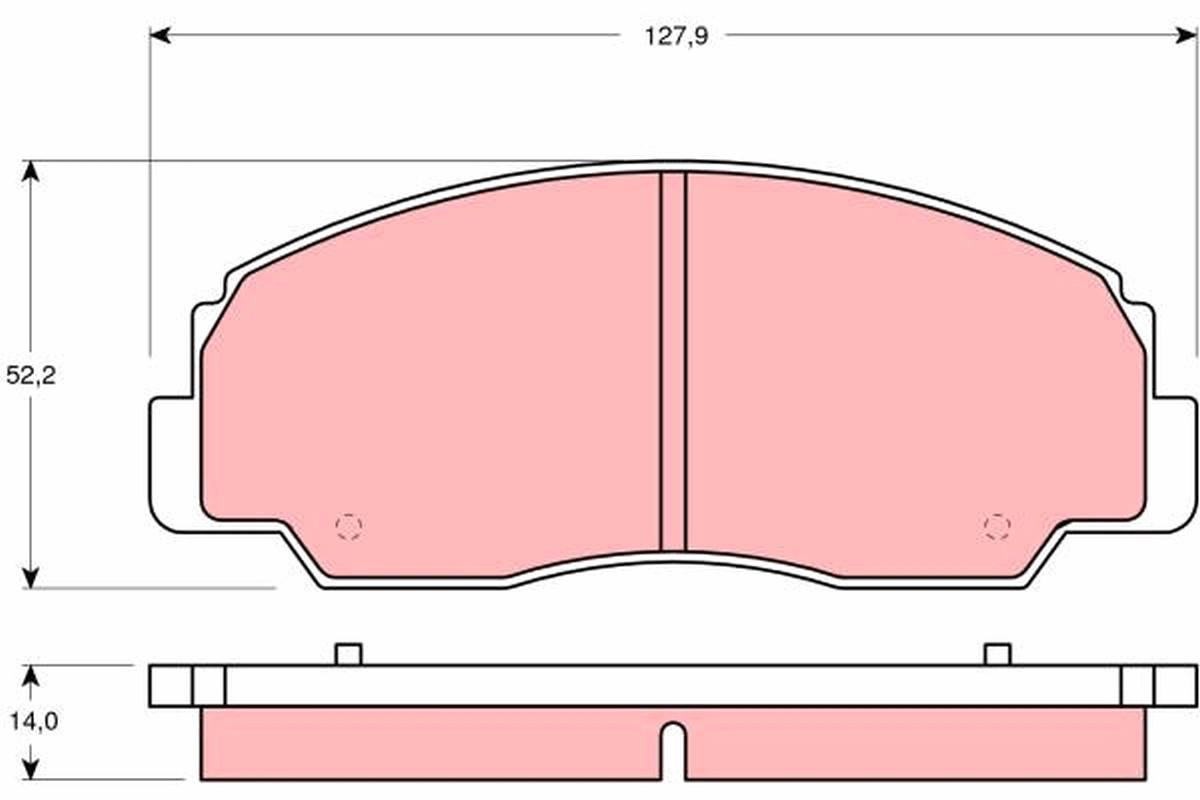 Автозапчасть TRW GDB1134