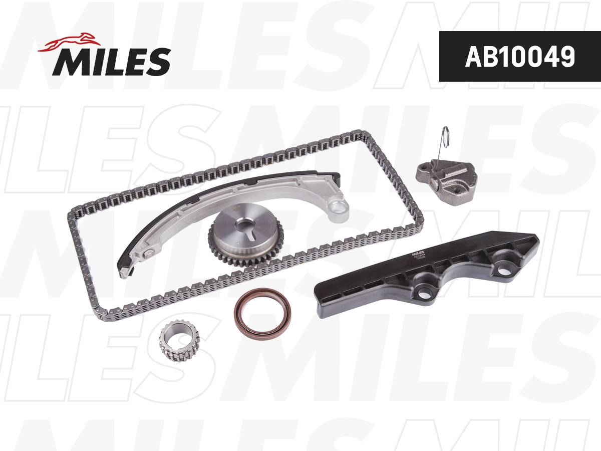 Комплект цепи грм nissan micra(k12) 03 MILES AB10049