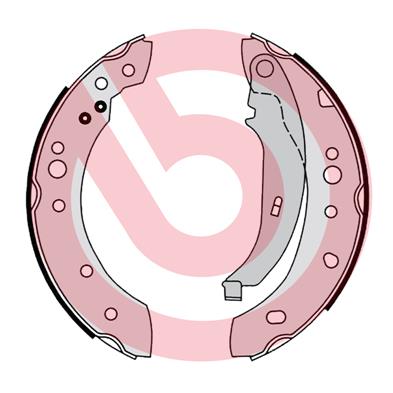 Барабанные тормозные колодки BREMBO S 68 547