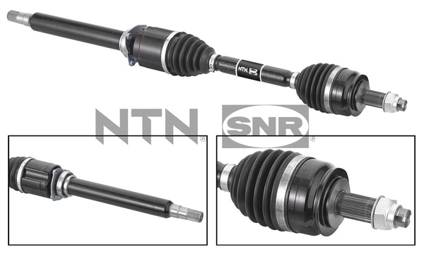 (en) drive axle shaft передн прав 979мм SNR DK58.013